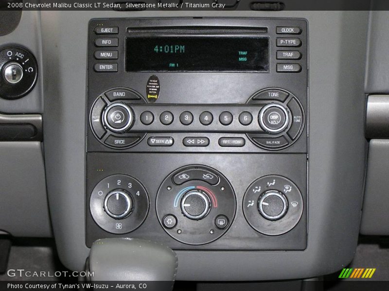 Silverstone Metallic / Titanium Gray 2008 Chevrolet Malibu Classic LT Sedan