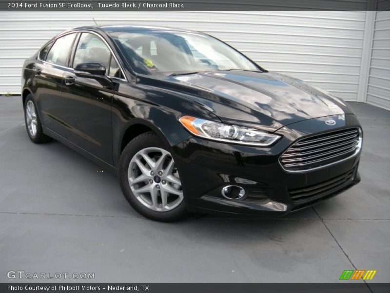 Tuxedo Black / Charcoal Black 2014 Ford Fusion SE EcoBoost