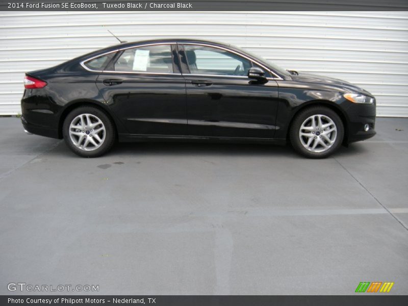 Tuxedo Black / Charcoal Black 2014 Ford Fusion SE EcoBoost