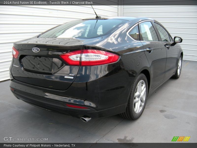 Tuxedo Black / Charcoal Black 2014 Ford Fusion SE EcoBoost