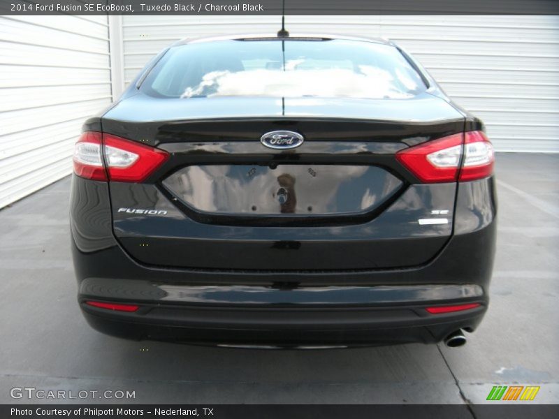 Tuxedo Black / Charcoal Black 2014 Ford Fusion SE EcoBoost