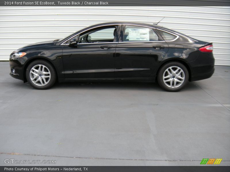 Tuxedo Black / Charcoal Black 2014 Ford Fusion SE EcoBoost