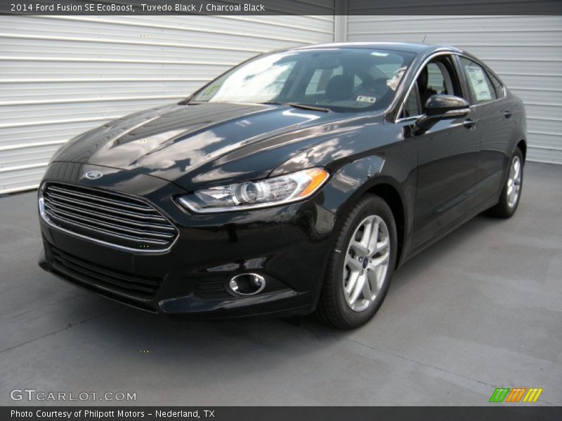 Tuxedo Black / Charcoal Black 2014 Ford Fusion SE EcoBoost