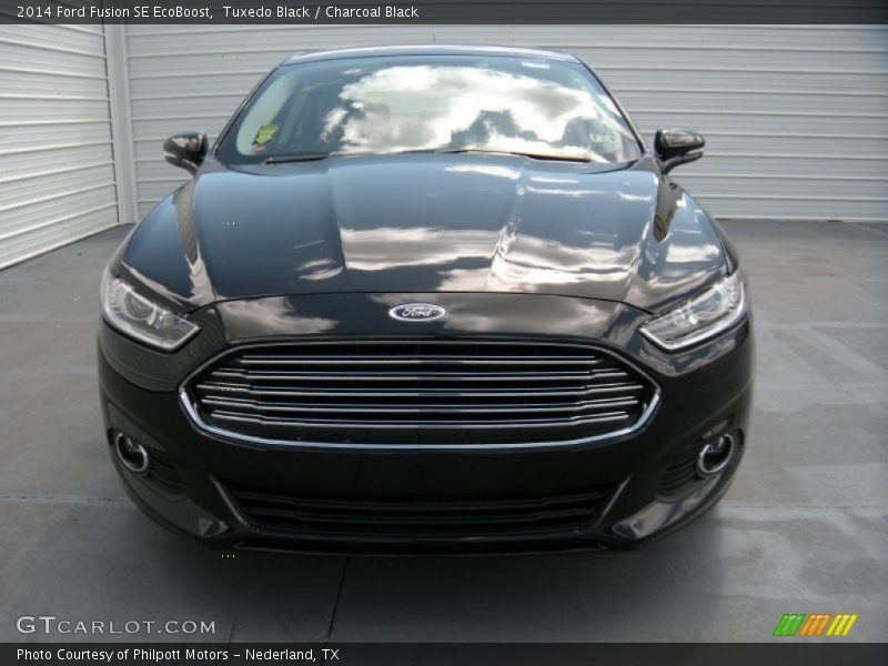 Tuxedo Black / Charcoal Black 2014 Ford Fusion SE EcoBoost