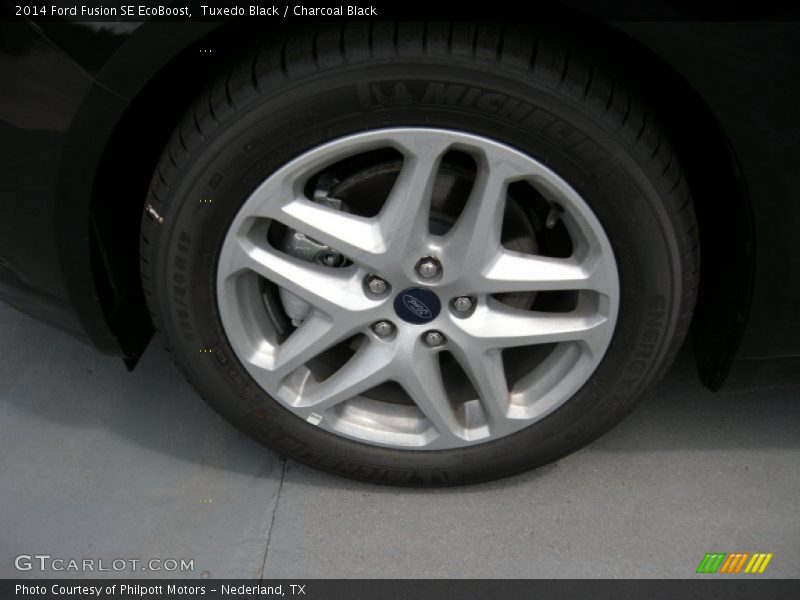 Tuxedo Black / Charcoal Black 2014 Ford Fusion SE EcoBoost