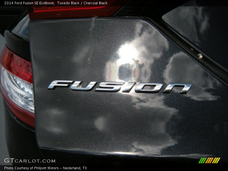 Tuxedo Black / Charcoal Black 2014 Ford Fusion SE EcoBoost
