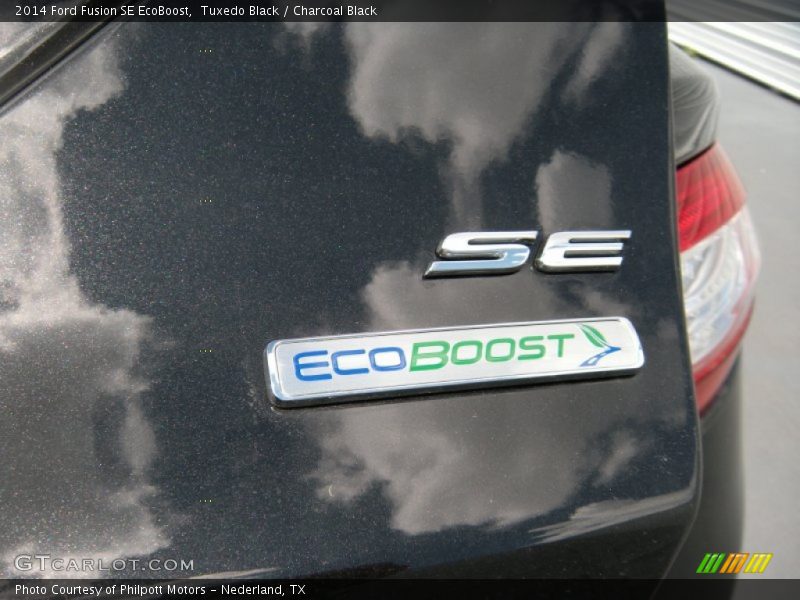 Tuxedo Black / Charcoal Black 2014 Ford Fusion SE EcoBoost