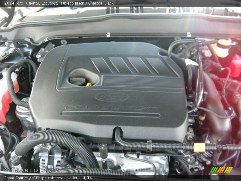 Tuxedo Black / Charcoal Black 2014 Ford Fusion SE EcoBoost