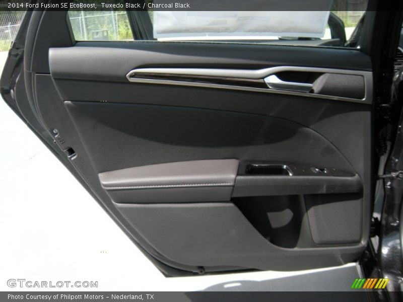 Tuxedo Black / Charcoal Black 2014 Ford Fusion SE EcoBoost