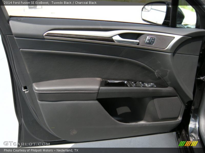 Tuxedo Black / Charcoal Black 2014 Ford Fusion SE EcoBoost