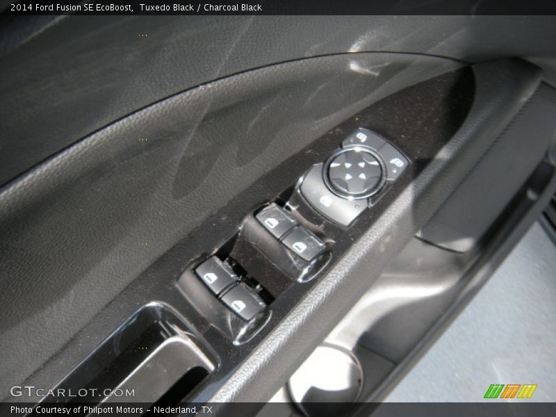 Tuxedo Black / Charcoal Black 2014 Ford Fusion SE EcoBoost