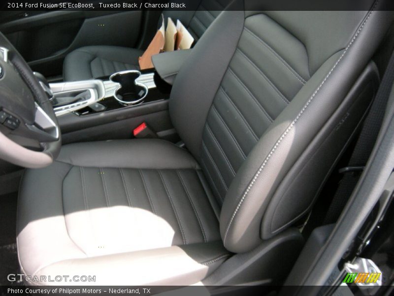 Tuxedo Black / Charcoal Black 2014 Ford Fusion SE EcoBoost