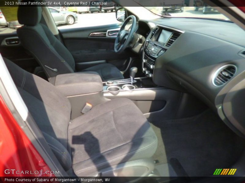 Cayenne Red / Charcoal 2013 Nissan Pathfinder SV 4x4