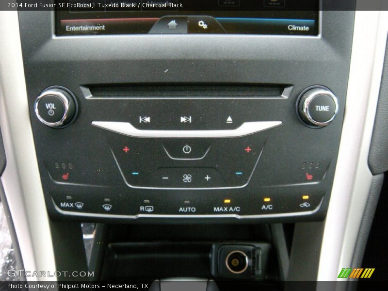 Tuxedo Black / Charcoal Black 2014 Ford Fusion SE EcoBoost