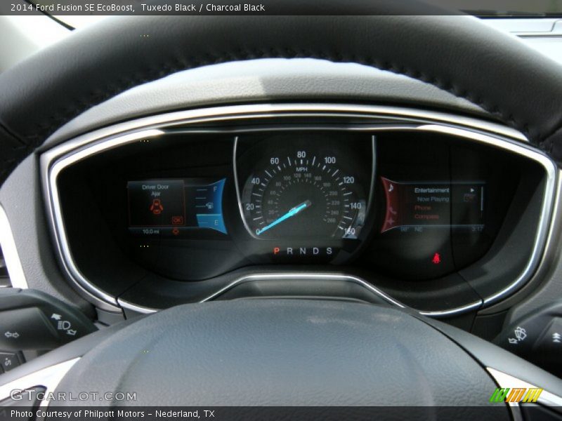 Tuxedo Black / Charcoal Black 2014 Ford Fusion SE EcoBoost