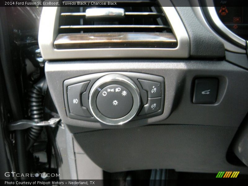 Tuxedo Black / Charcoal Black 2014 Ford Fusion SE EcoBoost