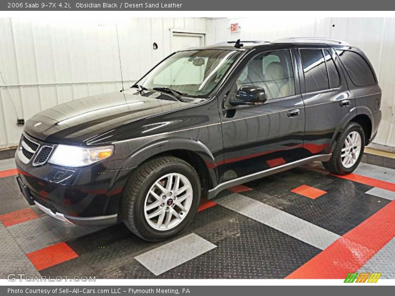 Obsidian Black / Desert Sand Leather 2006 Saab 9-7X 4.2i