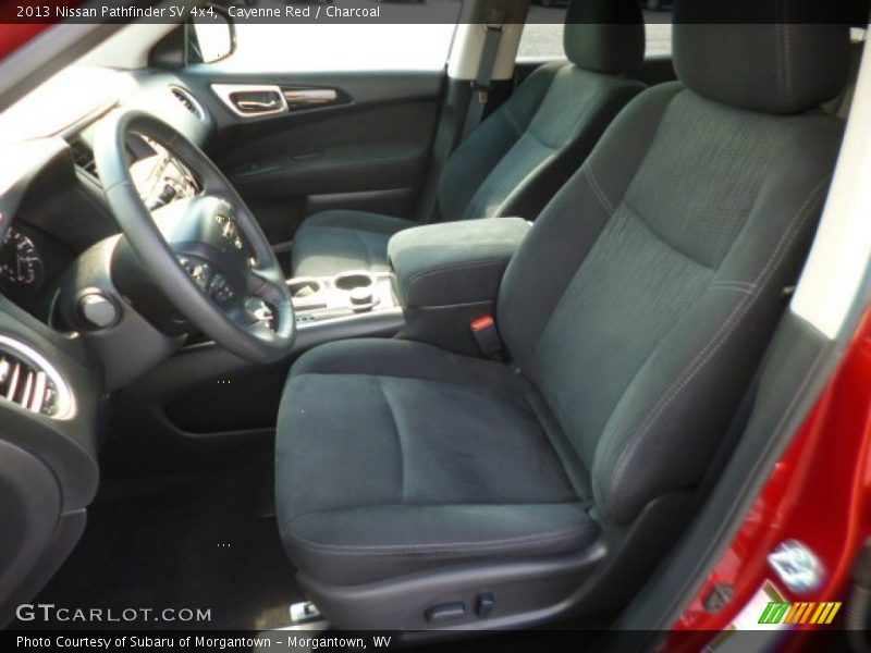 Cayenne Red / Charcoal 2013 Nissan Pathfinder SV 4x4