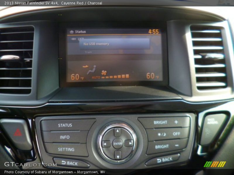 Cayenne Red / Charcoal 2013 Nissan Pathfinder SV 4x4