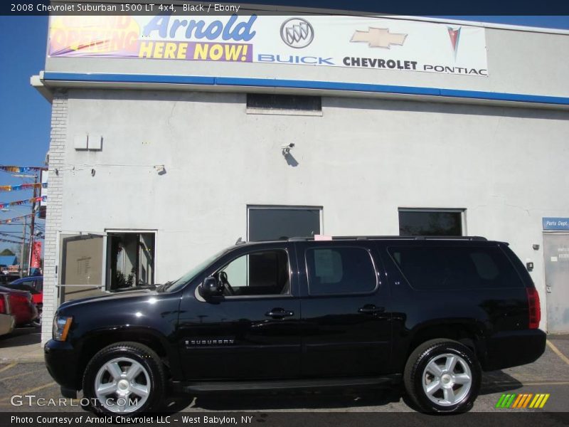 Black / Ebony 2008 Chevrolet Suburban 1500 LT 4x4