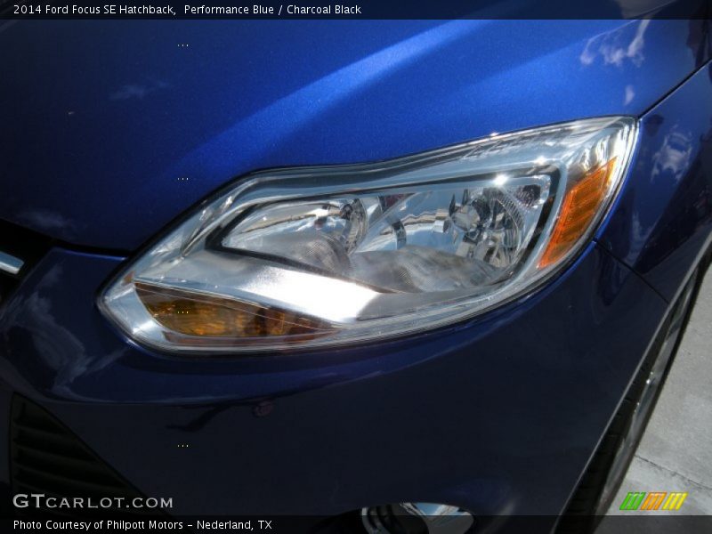 Performance Blue / Charcoal Black 2014 Ford Focus SE Hatchback