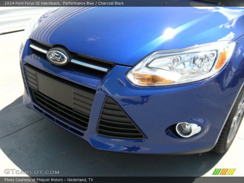 Performance Blue / Charcoal Black 2014 Ford Focus SE Hatchback