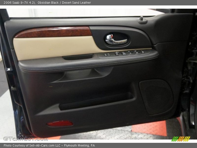 Obsidian Black / Desert Sand Leather 2006 Saab 9-7X 4.2i