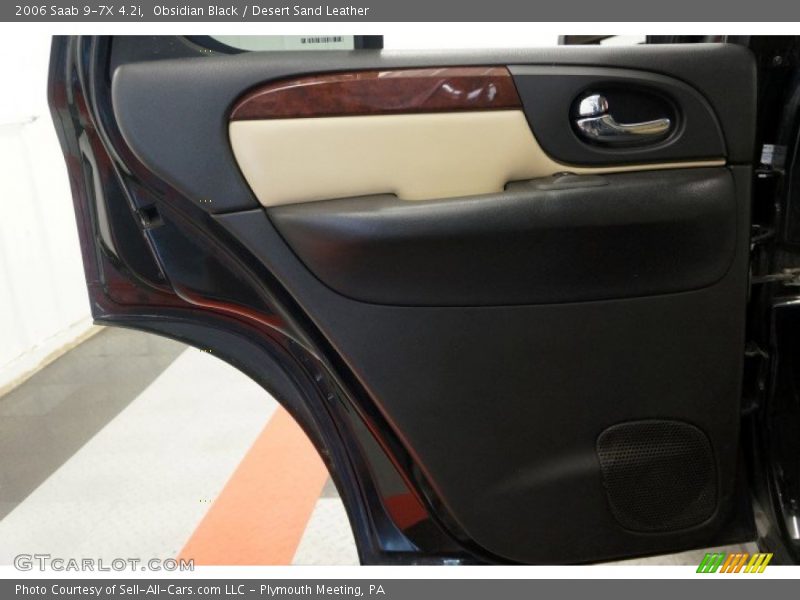 Obsidian Black / Desert Sand Leather 2006 Saab 9-7X 4.2i