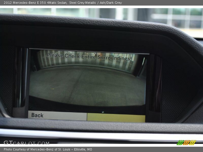 Steel Grey Metallic / Ash/Dark Grey 2012 Mercedes-Benz E 350 4Matic Sedan