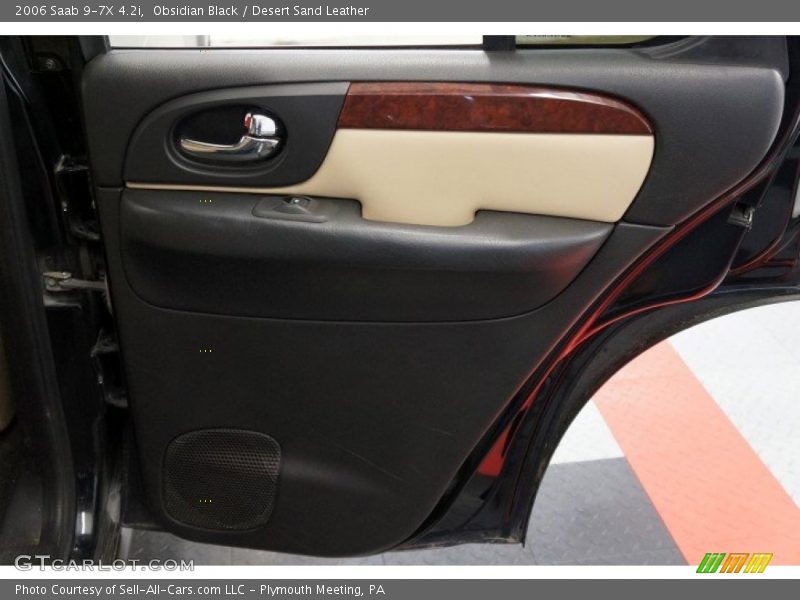 Obsidian Black / Desert Sand Leather 2006 Saab 9-7X 4.2i