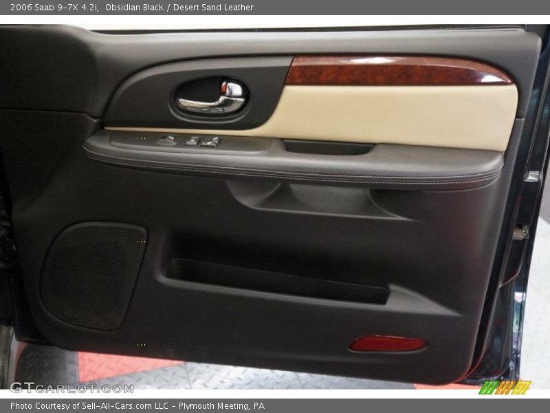 Obsidian Black / Desert Sand Leather 2006 Saab 9-7X 4.2i