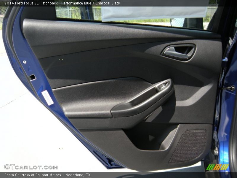 Performance Blue / Charcoal Black 2014 Ford Focus SE Hatchback