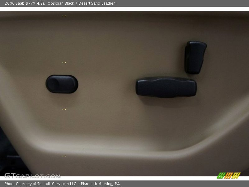 Obsidian Black / Desert Sand Leather 2006 Saab 9-7X 4.2i