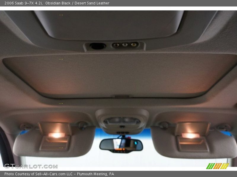 Obsidian Black / Desert Sand Leather 2006 Saab 9-7X 4.2i