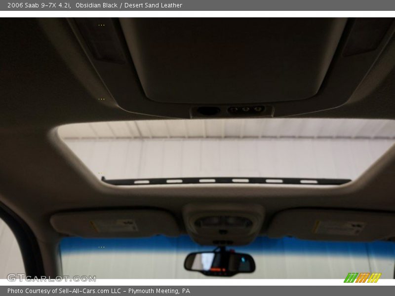 Obsidian Black / Desert Sand Leather 2006 Saab 9-7X 4.2i