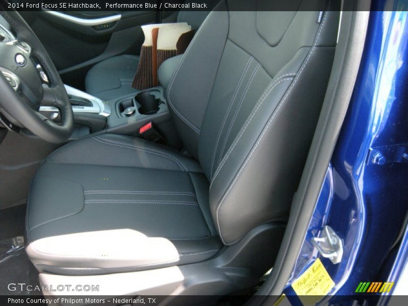 Performance Blue / Charcoal Black 2014 Ford Focus SE Hatchback