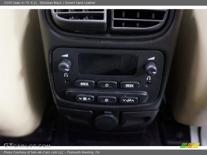 Obsidian Black / Desert Sand Leather 2006 Saab 9-7X 4.2i