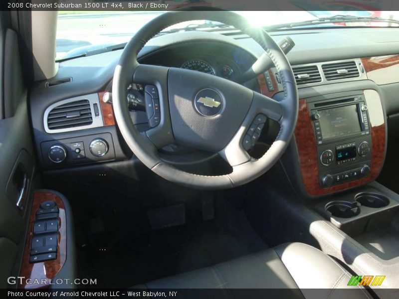 Black / Ebony 2008 Chevrolet Suburban 1500 LT 4x4