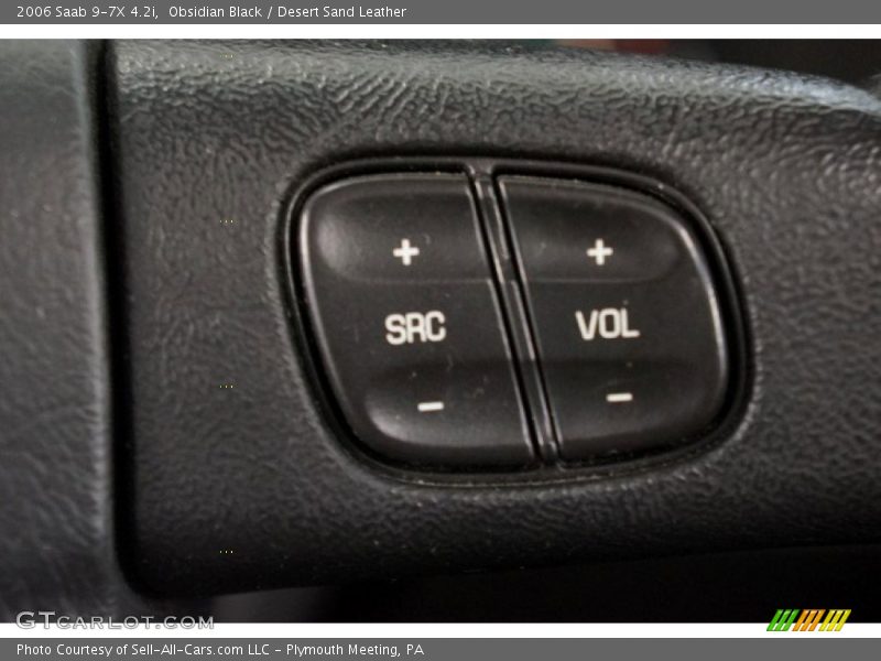 Obsidian Black / Desert Sand Leather 2006 Saab 9-7X 4.2i