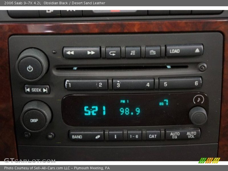 Obsidian Black / Desert Sand Leather 2006 Saab 9-7X 4.2i