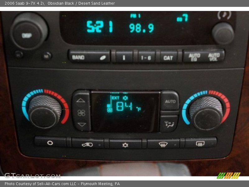 Obsidian Black / Desert Sand Leather 2006 Saab 9-7X 4.2i