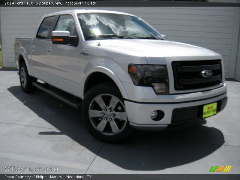 Ingot Silver / Black 2014 Ford F150 FX2 SuperCrew