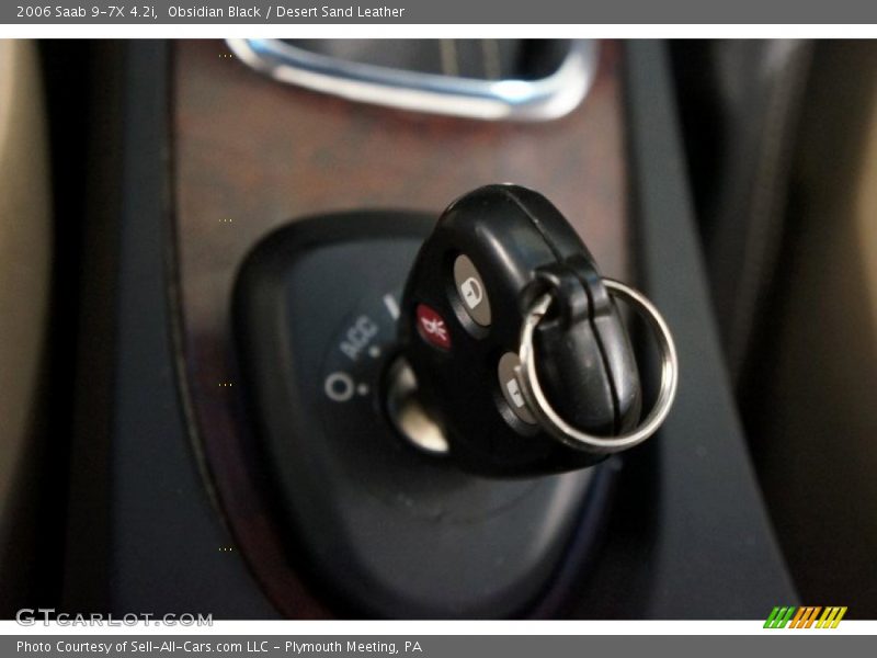 Obsidian Black / Desert Sand Leather 2006 Saab 9-7X 4.2i