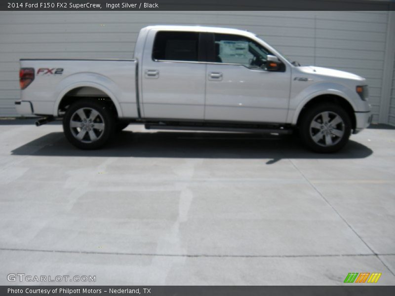 Ingot Silver / Black 2014 Ford F150 FX2 SuperCrew