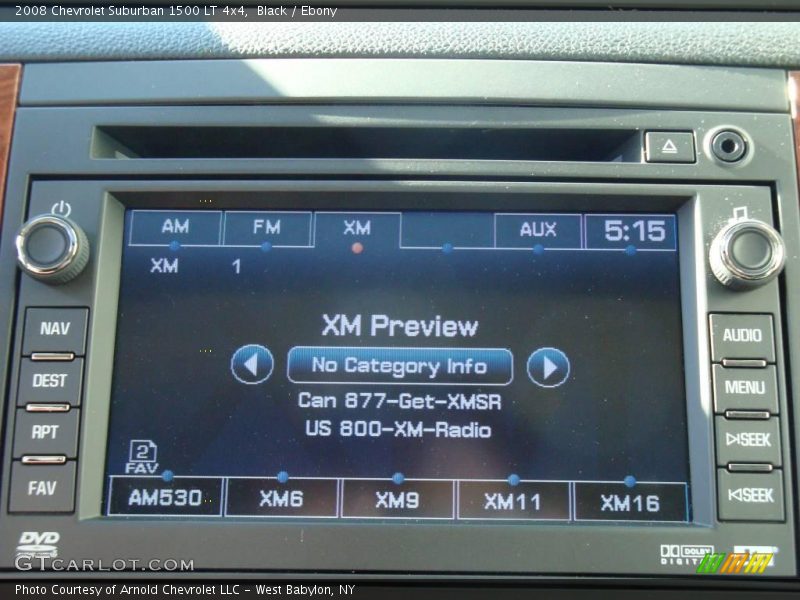 Black / Ebony 2008 Chevrolet Suburban 1500 LT 4x4