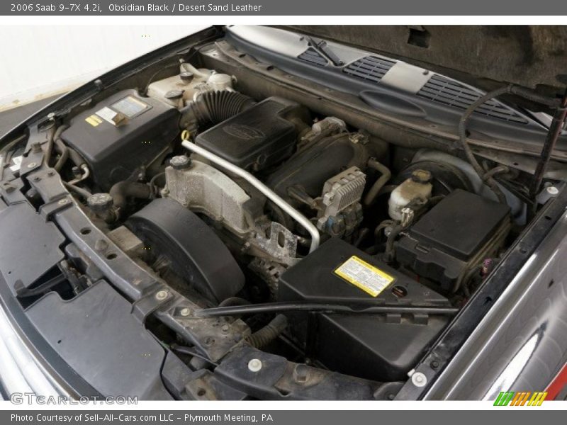 Obsidian Black / Desert Sand Leather 2006 Saab 9-7X 4.2i