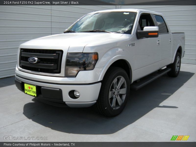 Ingot Silver / Black 2014 Ford F150 FX2 SuperCrew