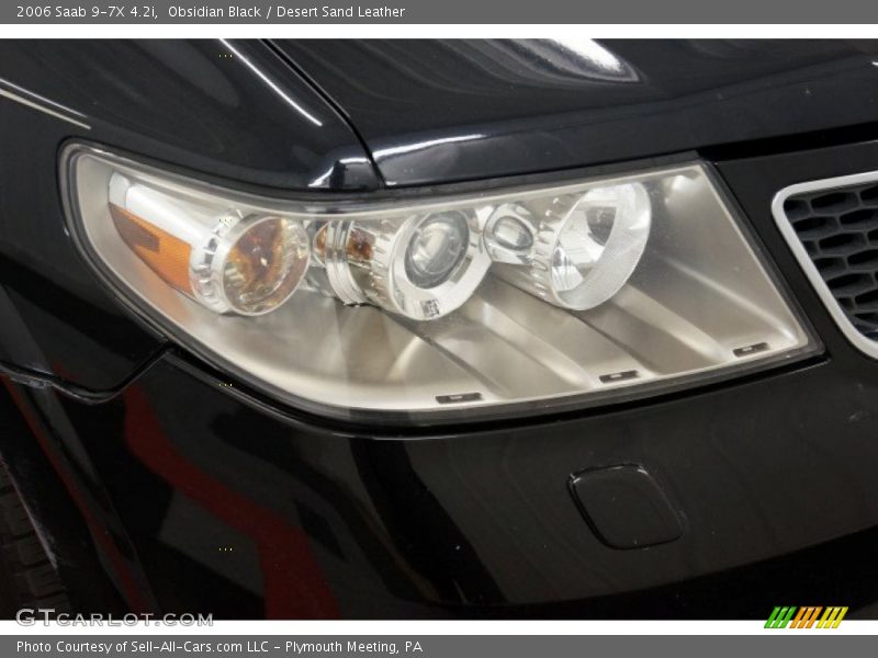 Obsidian Black / Desert Sand Leather 2006 Saab 9-7X 4.2i