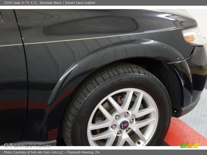 Obsidian Black / Desert Sand Leather 2006 Saab 9-7X 4.2i
