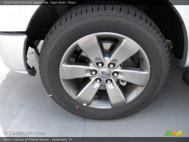 Ingot Silver / Black 2014 Ford F150 FX2 SuperCrew